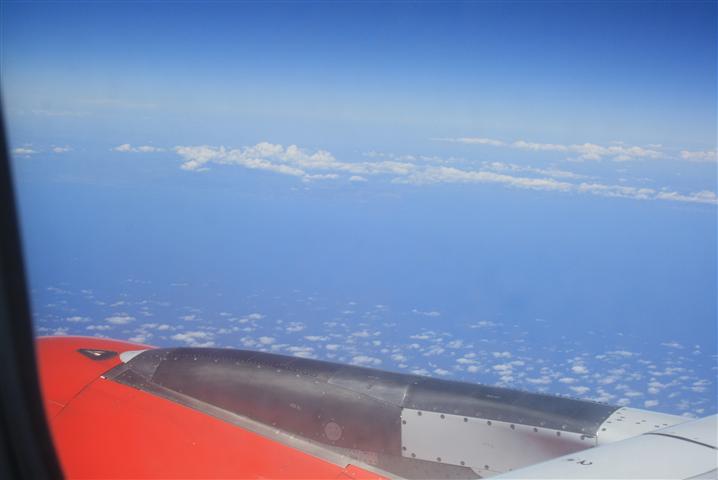 10. Tag - in der Luft